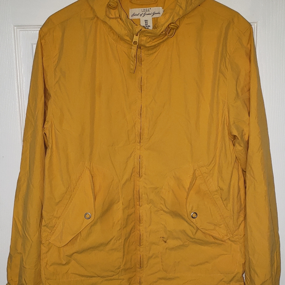 H&M yellow lightweight jacket